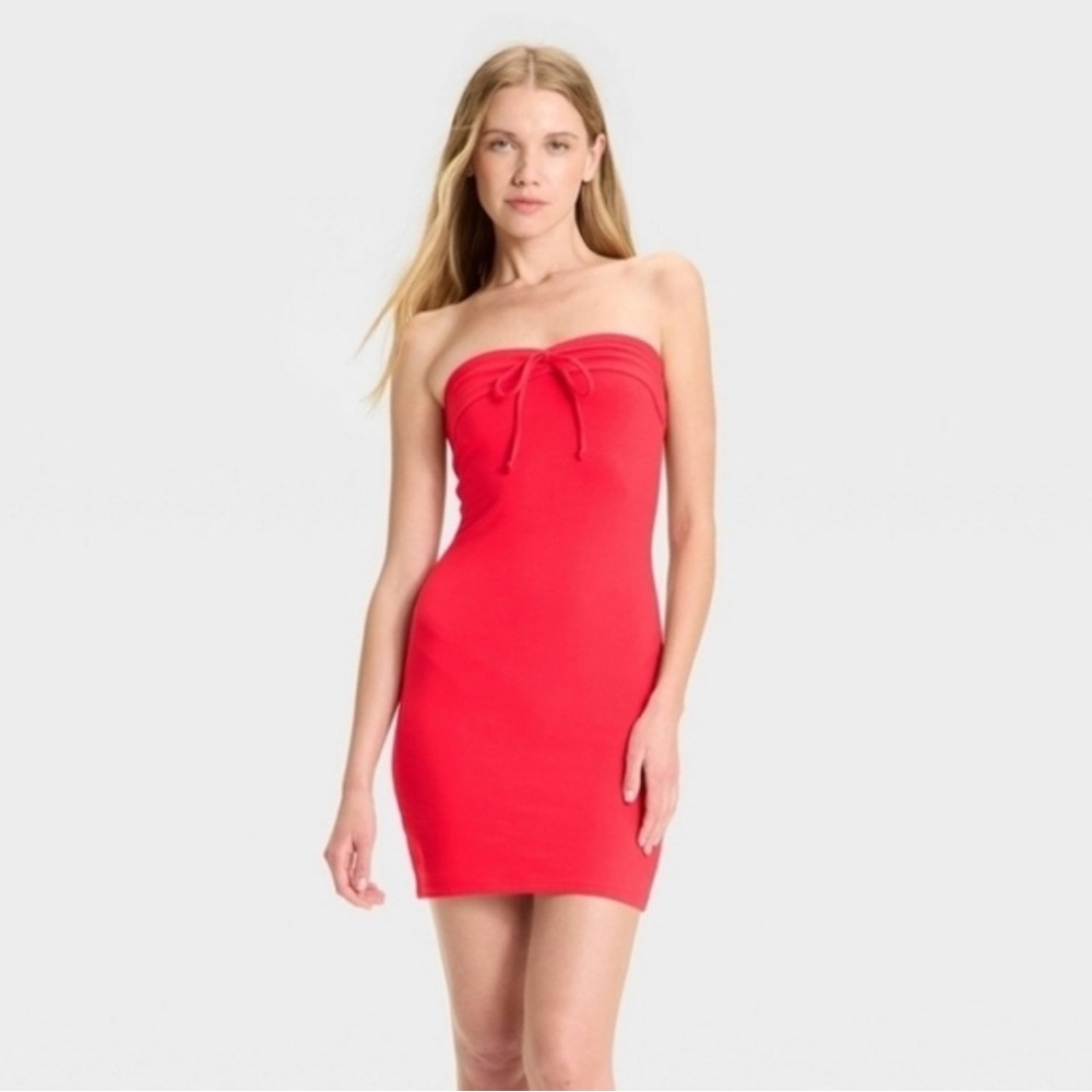 Wild Fable Cherry Red Dress
